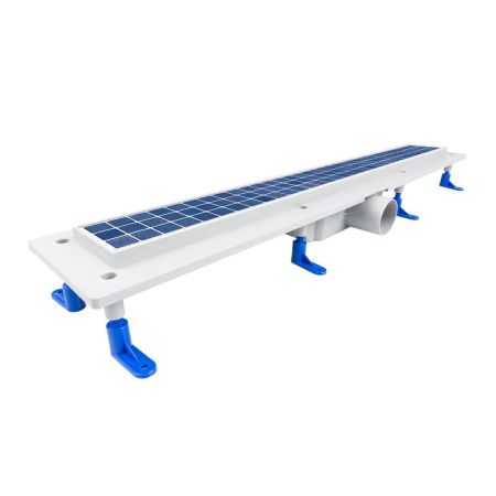 Желоб Styron FLOOR 700 мм с порогами для перфорированной решетки РАСПРОДАЖА Желоб Styron FLOOR 700 мм с порогами для перфорированной решетки РАСПРОДАЖА