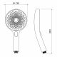 Ручной душ Aquatek Select 130 3 jet AQ2007MB, матовый черный