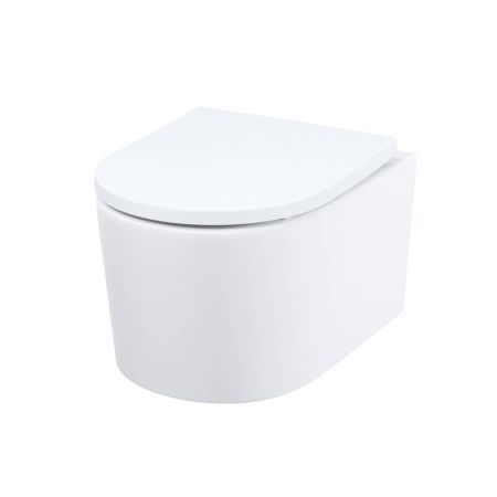 Унитаз подвесной безободковый IDDIS Stone STORNSEi25 + крышка тонкая микролифт