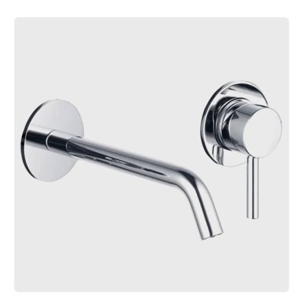 Смеситель для раковины настенный AQUAme Siena AQM6215CR скрытый монтаж, хром