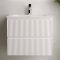 Тумба подвесная 59 см Sancos Snob R Bianco SNR60W + раковина накладная Grace CN7011, белый Тумба подвесная 59 см Sancos Snob R Bianco SNR60W + раковина накладная Grace CN7011, белый
