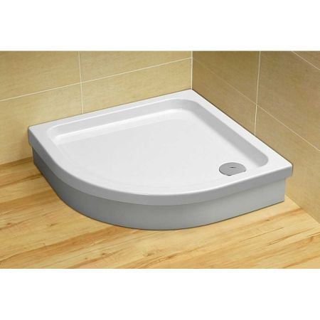 Поддон акриловый SIROS A 80x80x17 SBA8817-1 пенопл. для облиц.