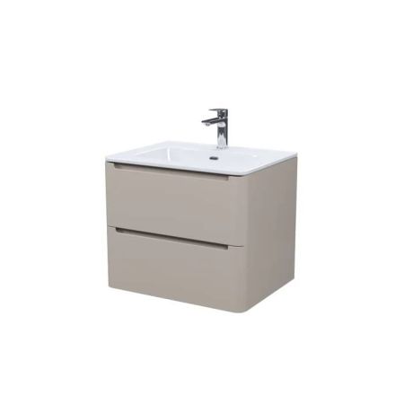 EDIFICE Тумба с умывальником  для ванной комнаты, подвесная 60 см EDI60C0i95K (капучино) EDIFICE Тумба с умывальником  для ванной комнаты, подвесная 60 см EDI60C0i95K (капучино)