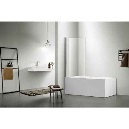 Шторка на ванну одноэлементная поворотная Aquatek AQ DEL SBA 08015CH (старый AQNAP6211-80) 80x150 Шторка на ванну одноэлементная поворотная Aquatek AQ DEL SBA 08015CH (старый AQNAP6211-80) 80x150