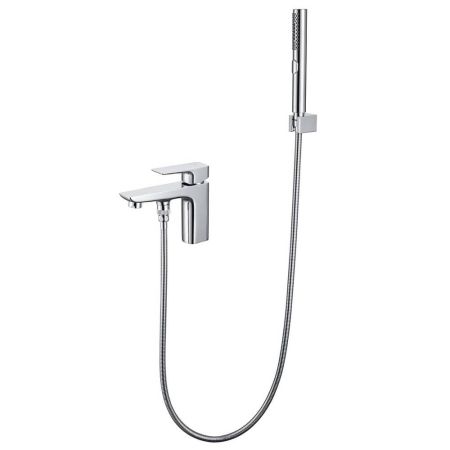 Смеситель врезной на борт ванны на 1 отв. Aquatek Вега AQ1044CR, хром