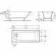 ВАННА ROCA Continental 21290100R 170x70 БЕЗ противоскользящего покрытия + ножки 150412330(c) ВАННА ROCA Continental 21290100R 170x70 БЕЗ противоскользящего покрытия + ножки 150412330(c)