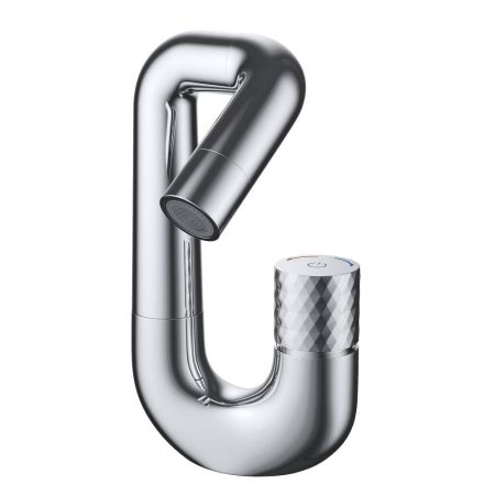 Смеситель для умывальника IDDIS Twist с управлением Push Control глянцевый хром TWISBBTi01 РАСПРОДАЖА витринный экземпляр