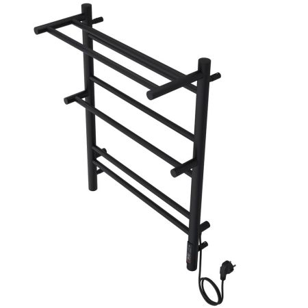 Полотенцесушитель с полкой электро Aquatek Альфа П7 500х700 AQ EL RRP0770BL quick touch, черный Полотенцесушитель с полкой электро Aquatek Альфа П7 500х700 AQ EL RRP0770BL quick touch, черный