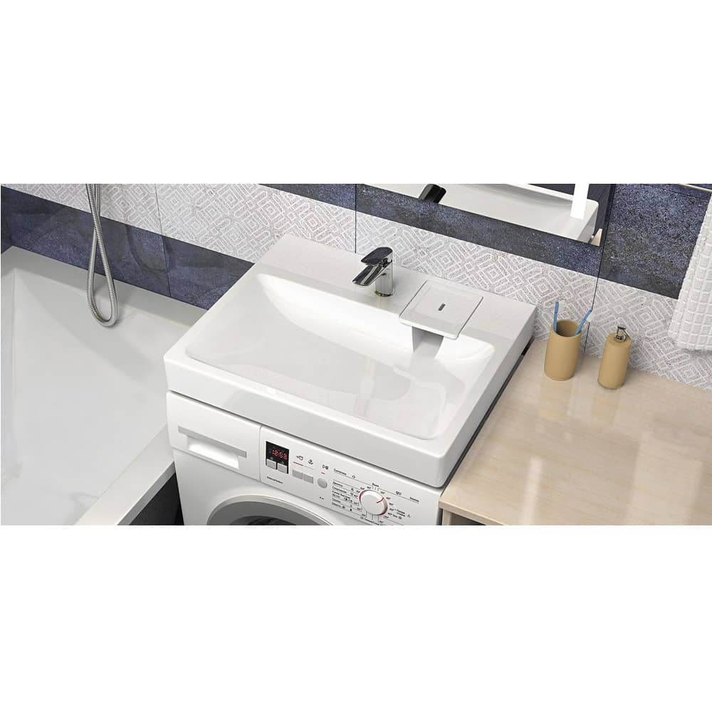 Раковина над стиральной машиной Marrbaxx Стайл V50D1 595х490х75 мм белая