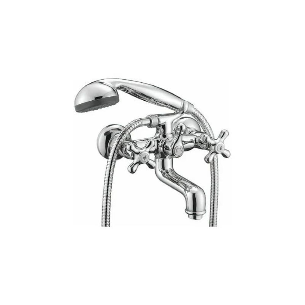 Смеситель для ванны и душа Смарт-Кросс SM110003AA, излив 120 мм, хром РАСПРОДАЖА витринный экземпляр