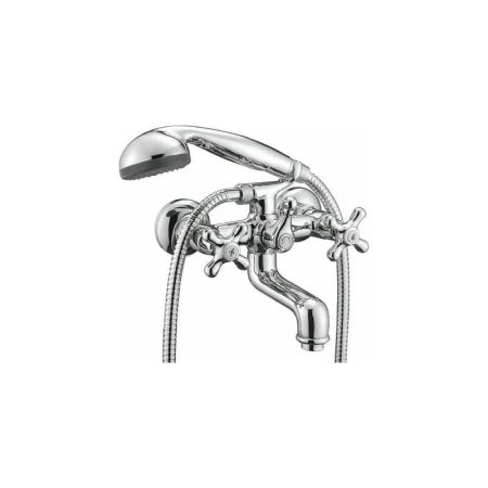 Смеситель для ванны и душа Смарт-Кросс SM110003AA, излив 120 мм, хром РАСПРОДАЖА витринный экземпляр