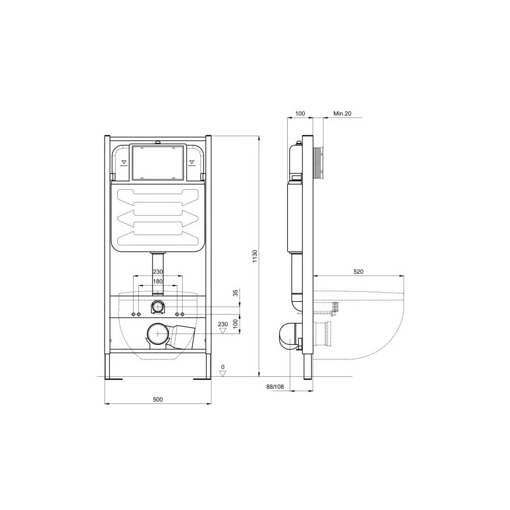 SET AQUATEK ПОЛАРИС-01-013: инсталляция INS-0000012 с белой клавишей KDI-0000013 и крепежом KKI-0000002 + унитаз ПОЛАРИС AQ0700-01 с тонким сиденьем soft-close SET AQUATEK ПОЛАРИС-01-013: инсталляция INS-0000012 с белой клавишей KDI-0000013 и крепежом KKI-0000002 + унитаз ПОЛАРИС AQ0700-01 с тонким сиденьем soft-close