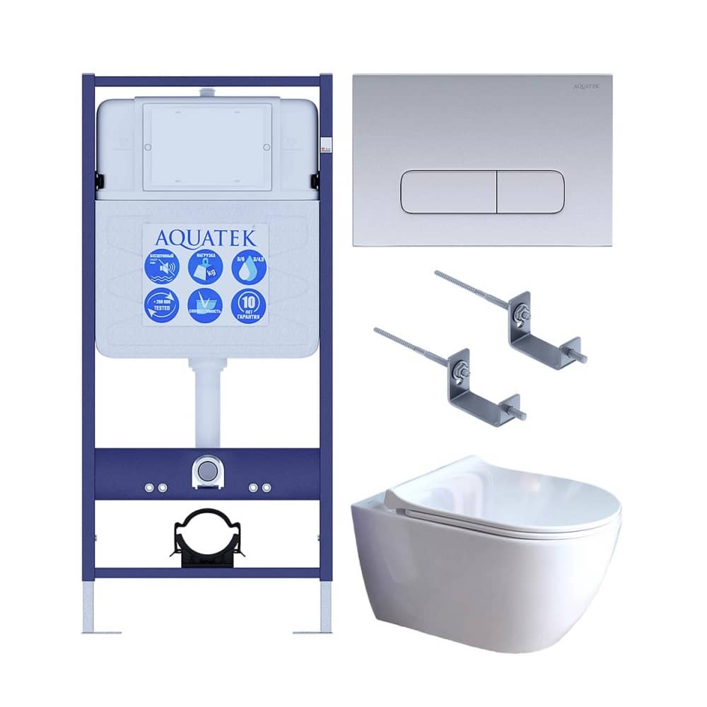 SET AQUATEK ПОЛАРИС-01-014: инсталляция INS-0000012 с клавишей KDI-0000014 хром и крепежом KKI-0000002 + унитаз ПОЛАРИС AQ0700-01 с тонким сиденьем soft-close SET AQUATEK ПОЛАРИС-01-014: инсталляция INS-0000012 с клавишей KDI-0000014 хром и крепежом KKI-0000002 + унитаз ПОЛАРИС AQ0700-01 с тонким сиденьем soft-close