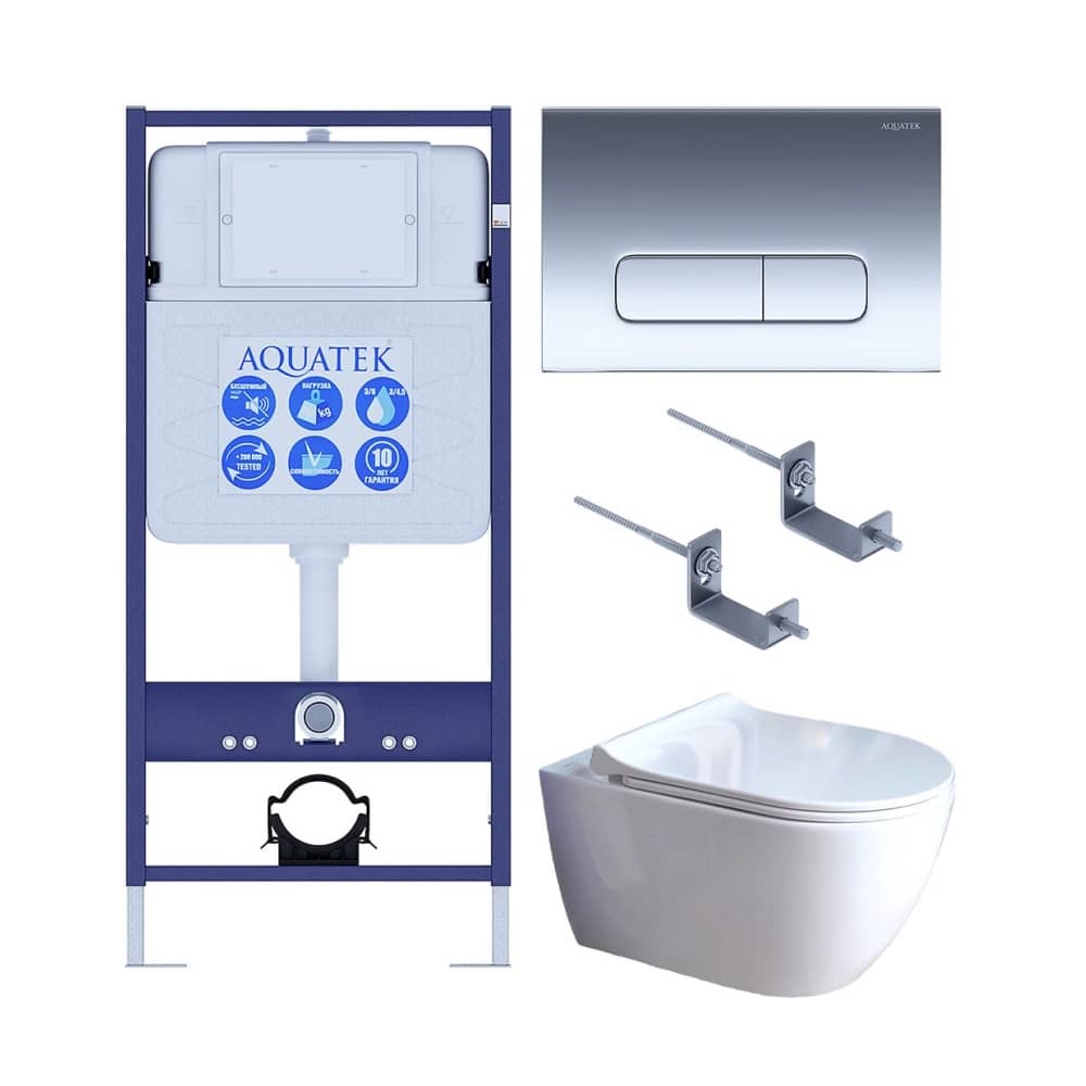 SET AQUATEK ПОЛАРИС-01-016: инсталляция INS-0000012 с клавишей KDI-0000016 хром и крепежом KKI-0000002 + унитаз ПОЛАРИС AQ0700-01 с тонким сиденьем soft-close SET AQUATEK ПОЛАРИС-01-016: инсталляция INS-0000012 с клавишей KDI-0000016 хром и крепежом KKI-0000002 + унитаз ПОЛАРИС AQ0700-01 с тонким сиденьем soft-close