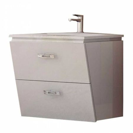 Тумба VERSANTE NEW  Vern800.91 + умывальник (цвет Звездная пыль)