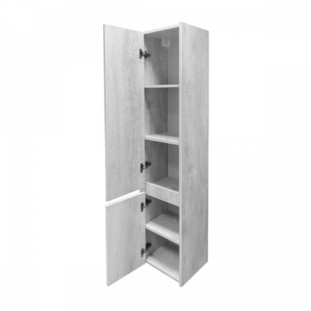 Бремен 35 Шкаф-колонна 1600х350х320 дуб белый