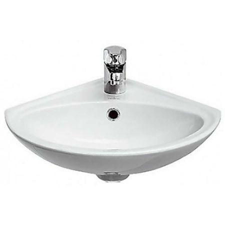 Умывальник ИРИС-36 1WH110514 угловой с/отв без пьедестала