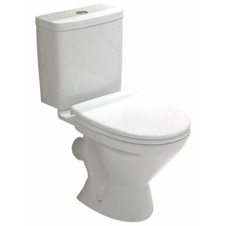 Унитаз-компакт ЛИГА косой выпуск, 2 режима + крышка дюропласт 1WH302141