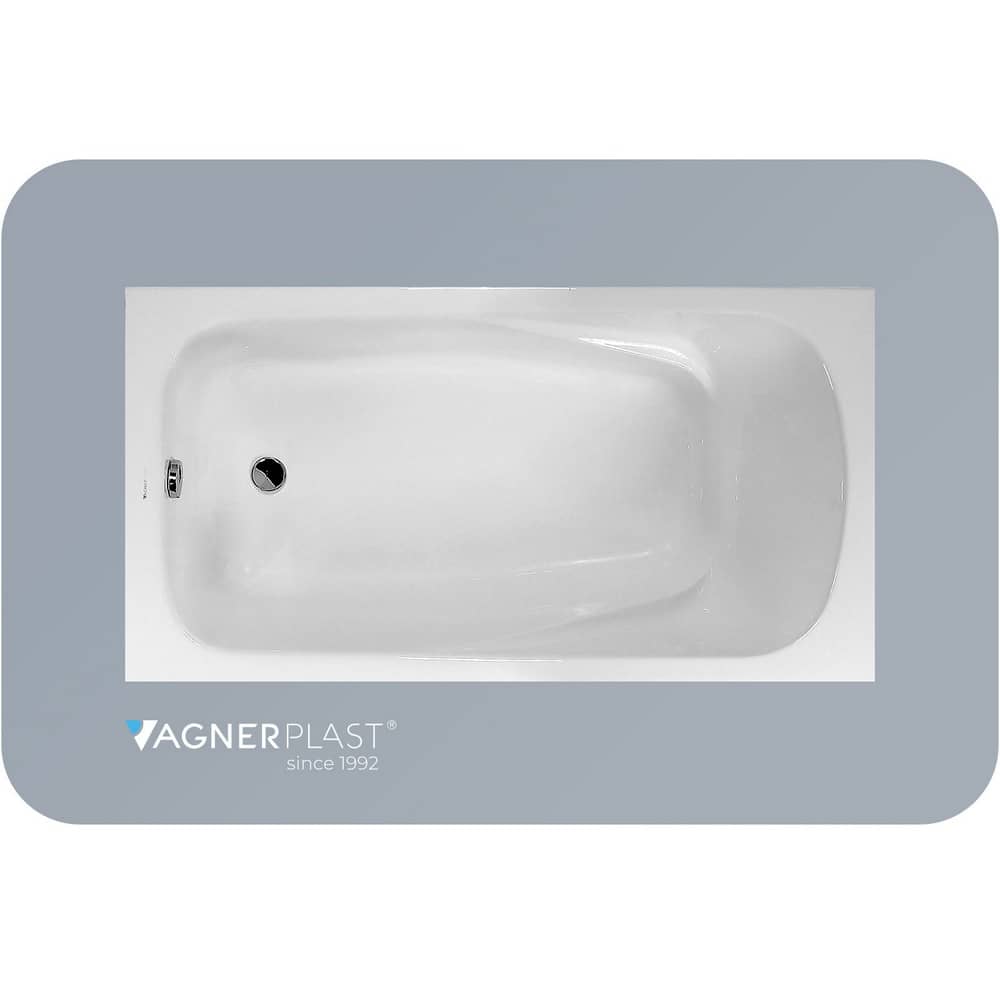 Акриловая прямоугольная ванна VagnerPlast Aronia 150×70 VPBA157ARN2X-04 с каркасом VPK15070 и фронтальным экраном VPPA15001FP2-04