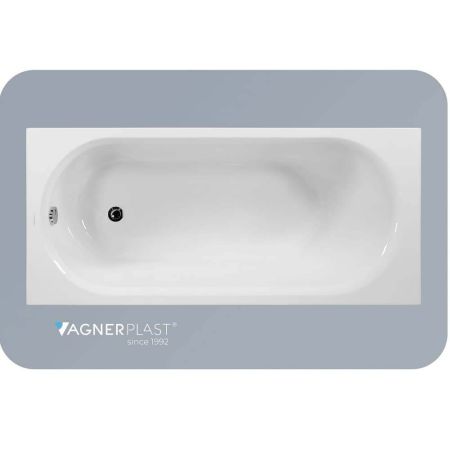 Акриловая прямоугольная ванна VagnerPlast Kasandra 180×70 VPBA187KAS2X-04 с каркасом VPK18070 и фронтальным экраном VPPA18001FP2-04