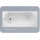 Акриловая прямоугольная ванна VagnerPlast Kasandra 180×70 VPBA187KAS2X-04 с каркасом VPK18070 и фронтальным экраном VPPA18001FP2-04