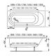Акриловая прямоугольная ванна VagnerPlast Kasandra 180×70 VPBA187KAS2X-04 с каркасом VPK18070 и фронтальным экраном VPPA18001FP2-04