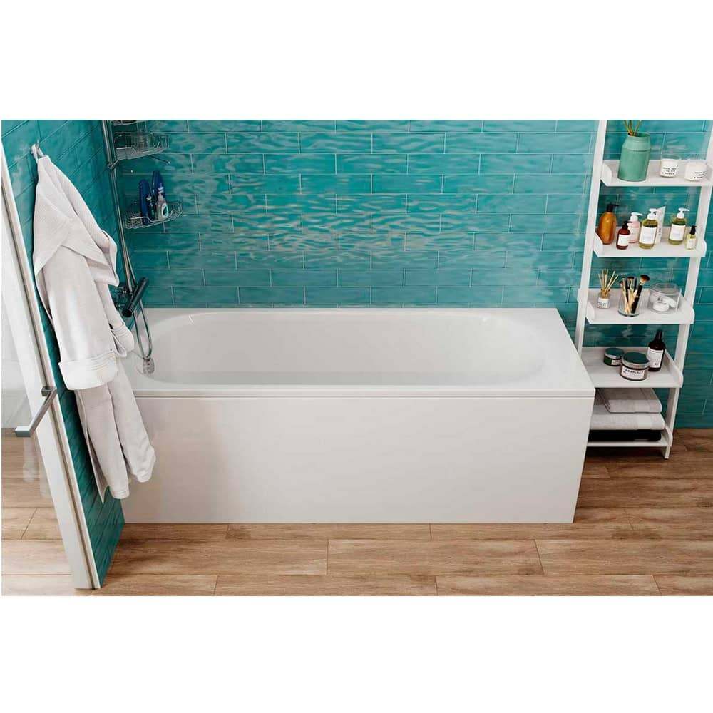 Акриловая прямоугольная ванна VagnerPlast Kasandra 180×70 VPBA187KAS2X-04 с каркасом VPK18070 и фронтальным экраном VPPA18001FP2-04