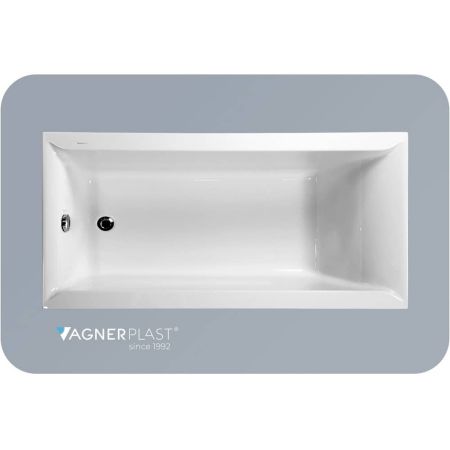 Акриловая прямоугольная ванна VagnerPlast Veronela 170×75 VPBA167VEA2X-04-1 с каркасом VPK17075 и фронтальным экраном VPPA17002FP2-04