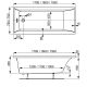 Акриловая прямоугольная ванна VagnerPlast Veronela 170×75 VPBA167VEA2X-04-1 с каркасом VPK17075 и фронтальным экраном VPPA17002FP2-04