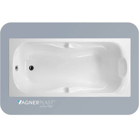 Акриловая прямоугольная ванна VagnerPlast Charitka 170×75 VPBA170CHA2X-04 с каркасом VPK17075 и фронтальным экраном VPPA17002FP2-04