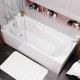Акриловая прямоугольная ванна VagnerPlast Charitka 170×75 VPBA170CHA2X-04 с каркасом VPK17075 и фронтальным экраном VPPA17002FP2-04