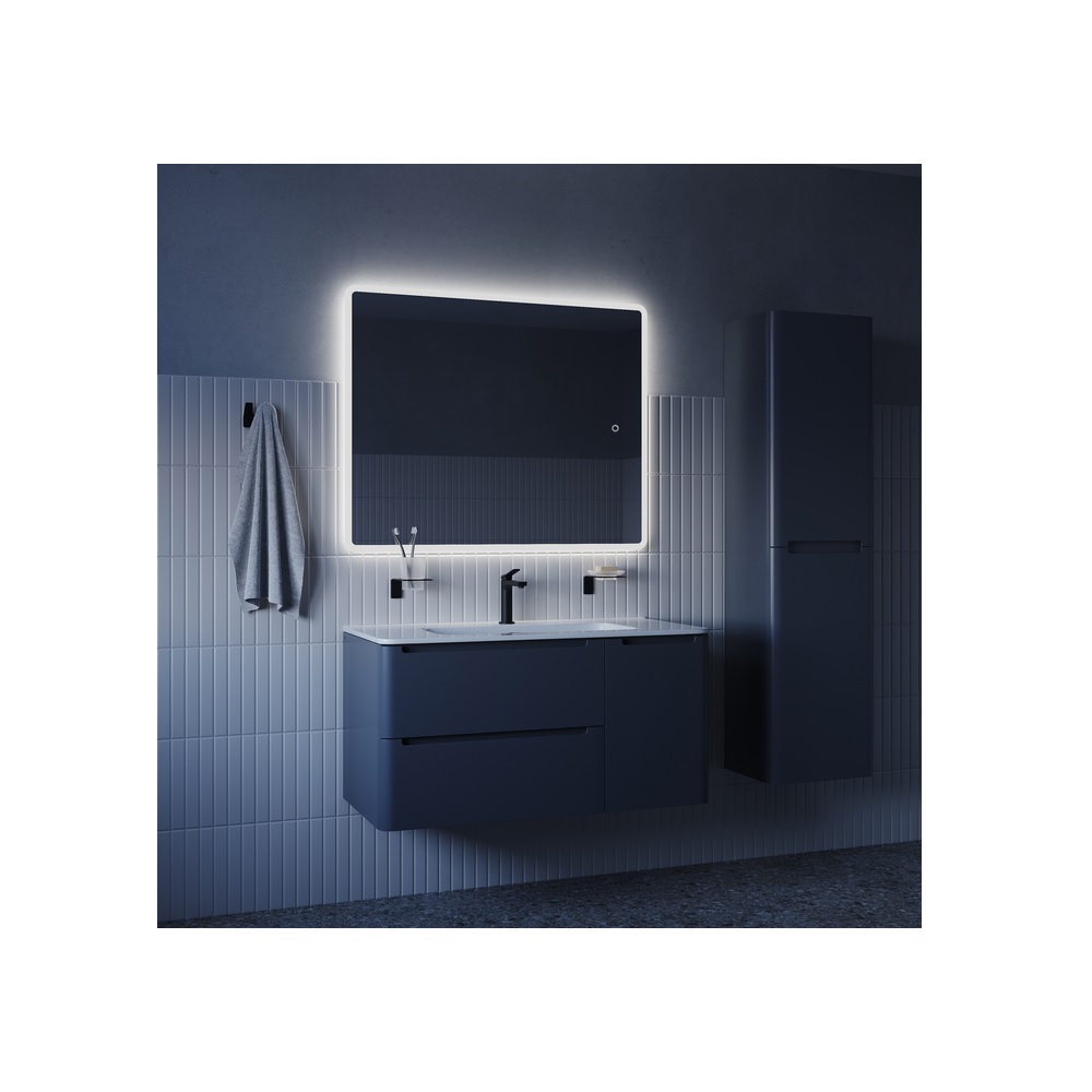Зеркало с LED-подсветкой 3 в 1 IDDIS Uniq UNI1080i98, два навеса, 100/80 см Зеркало с LED-подсветкой 3 в 1 IDDIS Uniq UNI1080i98, два навеса, 100/80 см