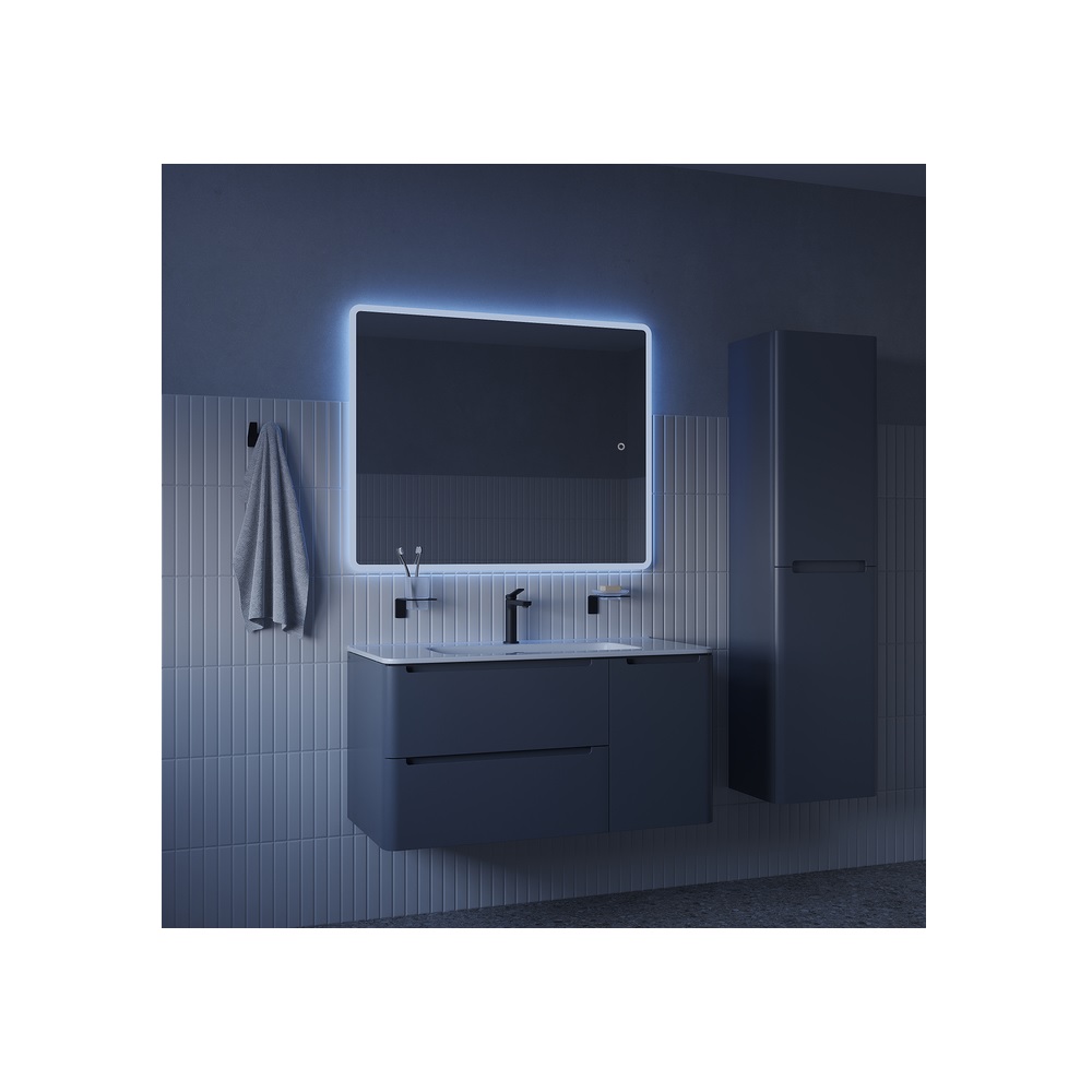 Зеркало с LED-подсветкой 3 в 1 IDDIS Uniq UNI1080i98, два навеса, 100/80 см Зеркало с LED-подсветкой 3 в 1 IDDIS Uniq UNI1080i98, два навеса, 100/80 см