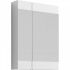 Шкаф-зеркало Бриг цв. белый Br.04.06/W 60см