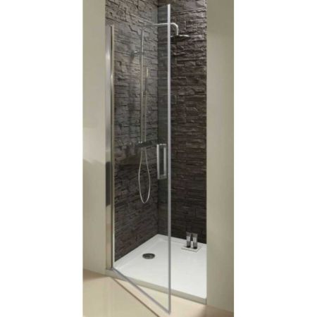 Дверь CONTRA распашная в нишу 90х200 (прозр. стекло) E22T90-GA