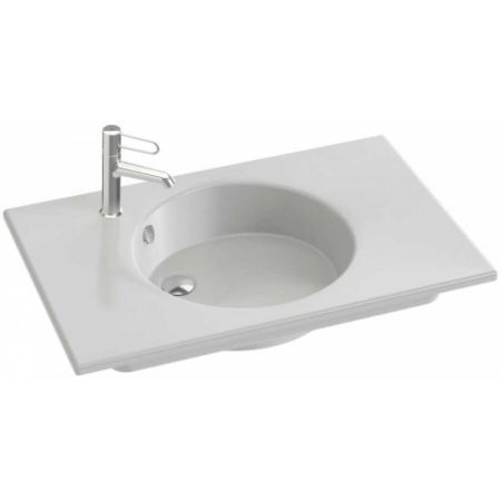 Раковина-столешница Odeon Rive Gauche (для установки на мебель), 80 см. EXAW112-Z-00