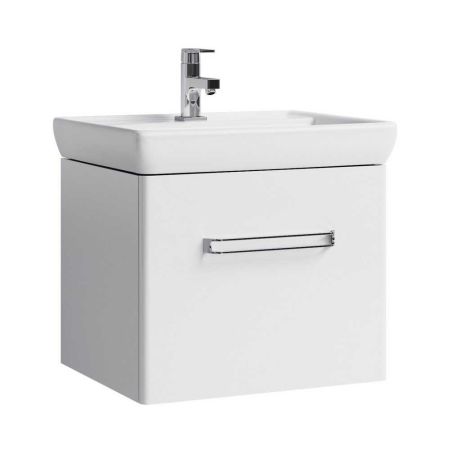 Тумба подвесная NEO Neo.01.06/1+ умывальник Дрея Q60 (белый)