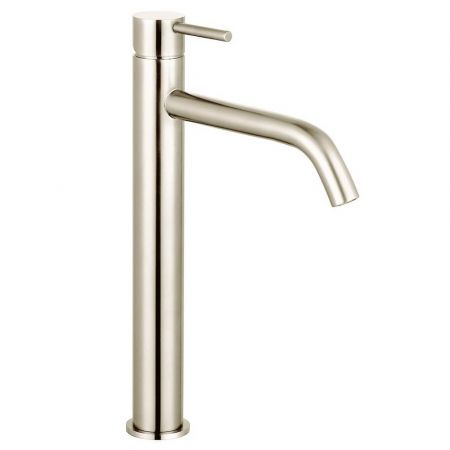 Смеситель для раковины высокий AQUAme Siena AQM6214BN никель шлифованный