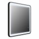 CLOUD Зеркало для ванной с LED-подсветкой 80 см CLO8000i98 (черное)