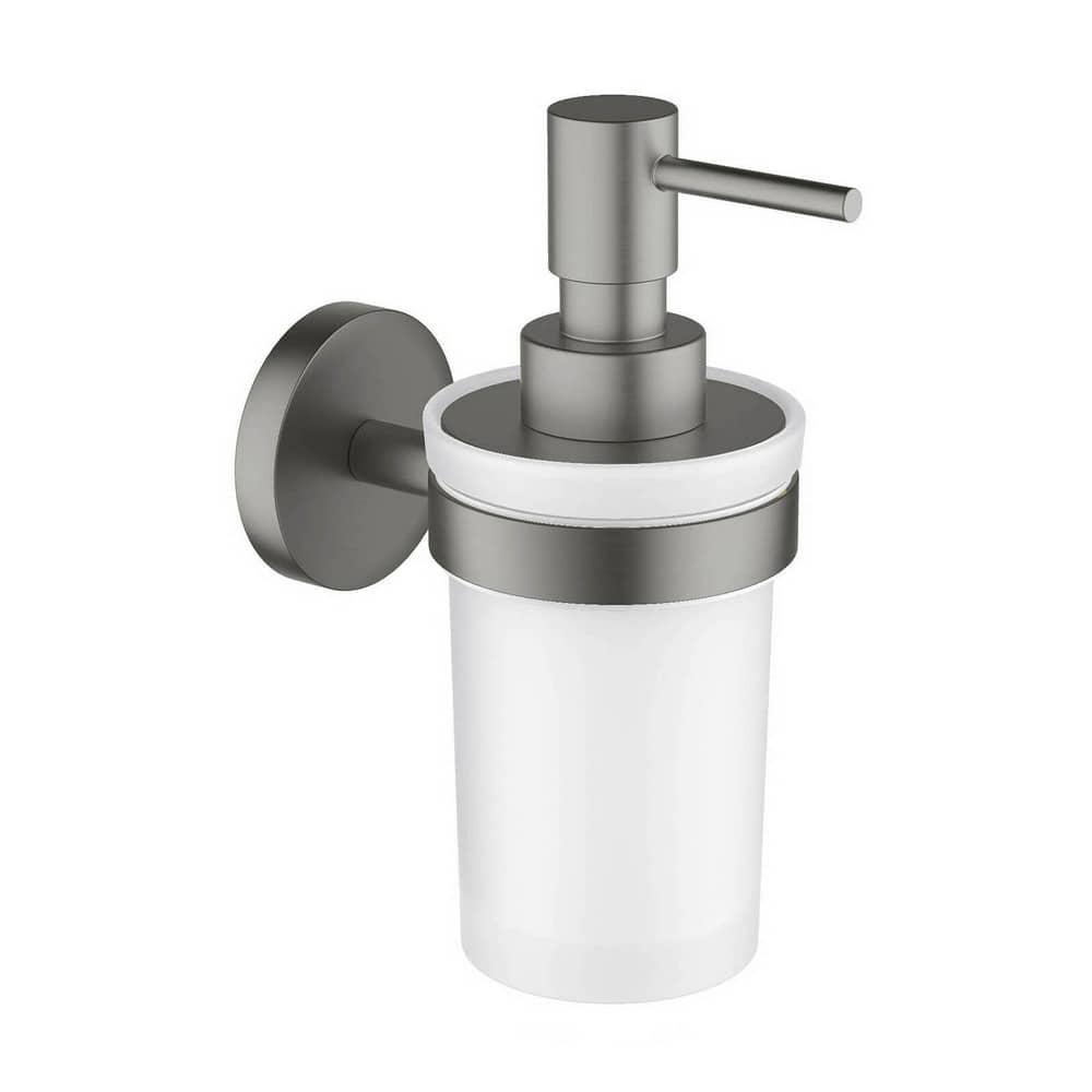 Дозатор для жидкого мыла Aquatek Европа AQ4105BGM, черный шлиф.хром Дозатор для жидкого мыла Aquatek Европа AQ4105BGM, черный шлиф.хром