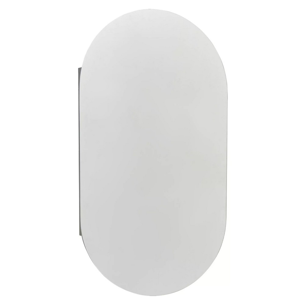 Зеркало-шкаф Оливия 1A254502OL010 белый, петли справа