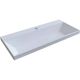 Подвесная тумба Velvex Mondi 800-0-2 (Madera Classica Slim) акация темная с раковиной Classica Slim 80