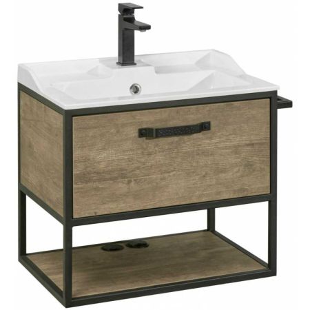 Тумба-умывальник ЛОФТ ФАБРИК 65 1A242301LTDY0 Дуб кантри с раковиной Фабиа 65 1A708731FB010