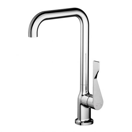 Смеситель для кухни Aquatek Вега AQ1083CR, квадратный излив, хром