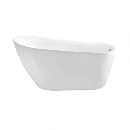 Ванна акриловая Aquatek AQ-K133778Wt ЛАГУНА, отдельностоящая, 1700*780*710, со сливом и ножками