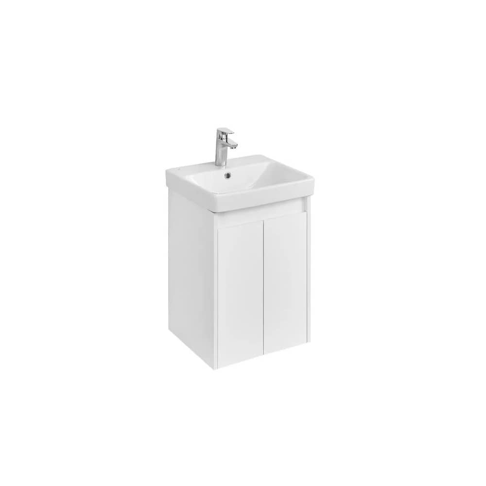 Тумба-умывальник AQUATON Сканди Doors 45 1A278701SD010 белый глянец/белый матовый с раковиной Адриана 45 (1A2787K0SD010) Тумба-умывальник AQUATON Сканди Doors 45 1A278701SD010 белый глянец/белый матовый с раковиной Адриана 45 (1A2787K0SD010)