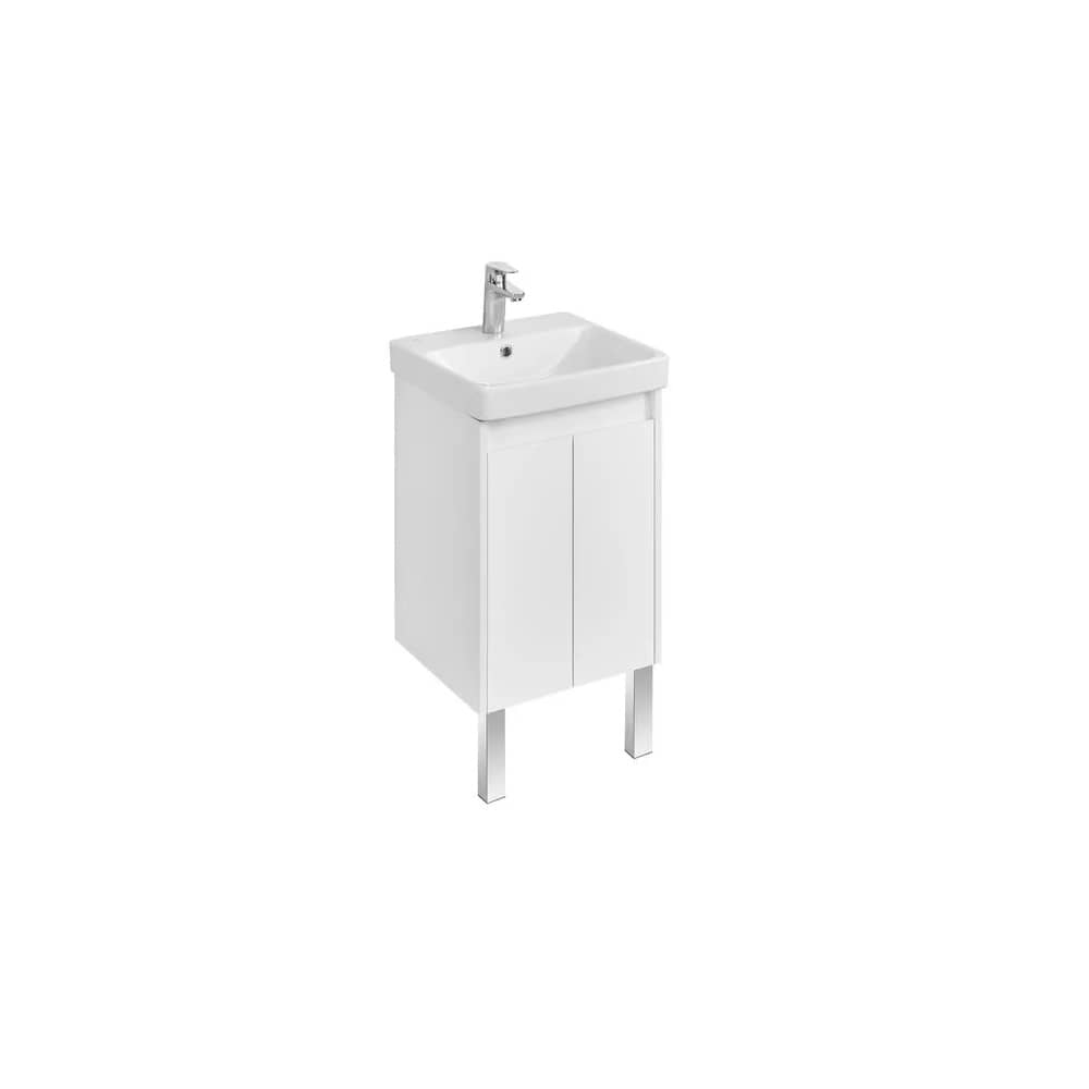 Тумба-умывальник AQUATON Сканди Doors 45 1A278701SD010 белый глянец/белый матовый с раковиной Адриана 45 (1A2787K0SD010) Тумба-умывальник AQUATON Сканди Doors 45 1A278701SD010 белый глянец/белый матовый с раковиной Адриана 45 (1A2787K0SD010)