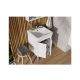 Тумба-умывальник AQUATON Сканди Doors 45 1A278701SD010 белый глянец/белый матовый с раковиной Адриана 45 (1A2787K0SD010) Тумба-умывальник AQUATON Сканди Doors 45 1A278701SD010 белый глянец/белый матовый с раковиной Адриана 45 (1A2787K0SD010)