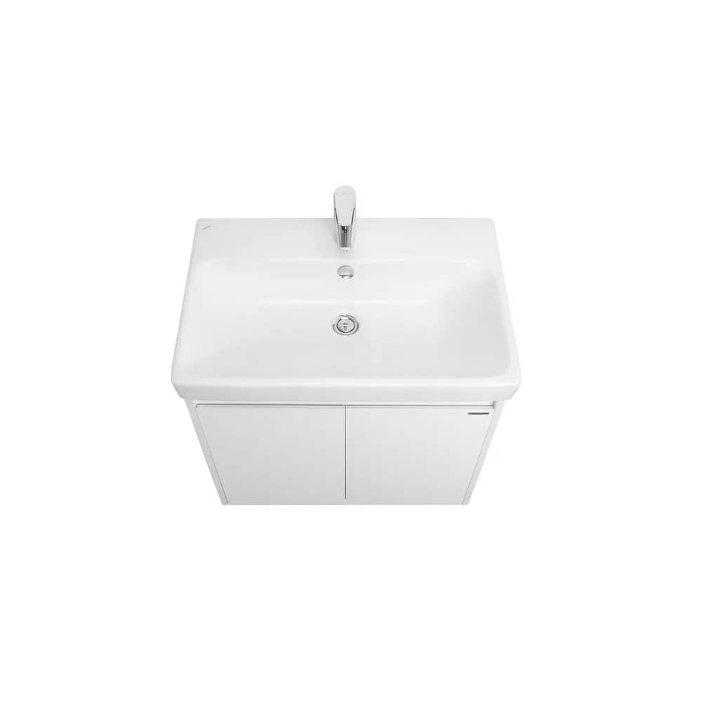 Тумба-умывальник AQUATON Сканди Doors 70 1A278901SD010 белый глянец/белый матовый с раковиной Адриана 70 (1A2789K0SD010)