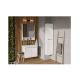 Тумба-умывальник AQUATON Сканди Doors 70 1A278901SD010 белый глянец/белый матовый с раковиной Адриана 70 (1A2789K0SD010)